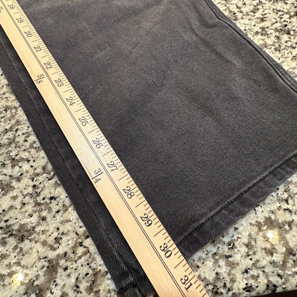 No‎ Boundaries Women Black Star Patchwork Wide Leg Mid-Rise Jeans Size 4 NEW - Picture 11 of 13